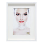 Deknudt White wooden frame to frame objects 30x30 S223K1