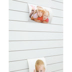 Deknudt Handy cornice multifoto bianca con slot 60x60 S68EK1
