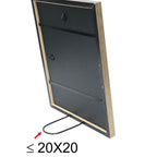 Deknudt Photo frame with passe-board in bronze colour 15x20 S43AD2