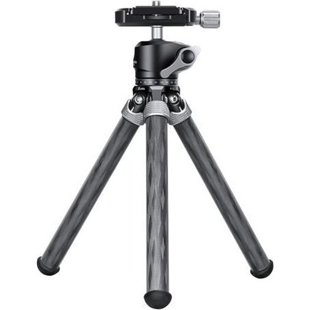 Treppiede da tavolo in carbonio con testa a sfera LH-22 Leofoto MT-02C