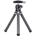 Treppiede da tavolo in carbonio con testa a sfera LH-22 Leofoto MT-02C
