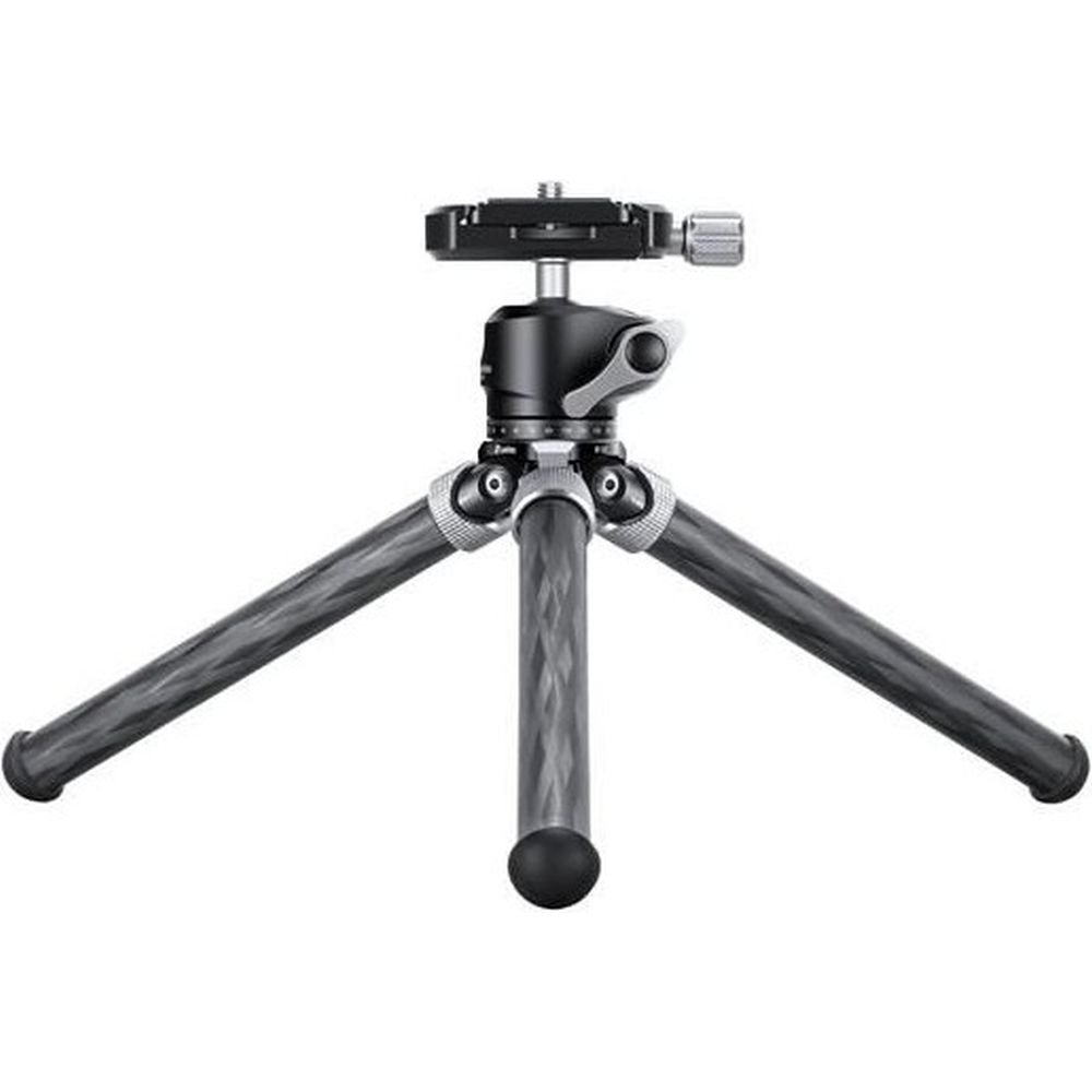 Treppiede da tavolo in carbonio con testa a sfera LH-22 Leofoto MT-02C