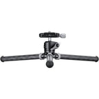 Treppiede da tavolo in carbonio con testa a sfera LH-22 Leofoto MT-02C