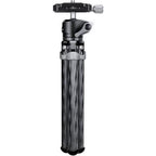 Treppiede da tavolo in carbonio con testa a sfera LH-22 Leofoto MT-02C