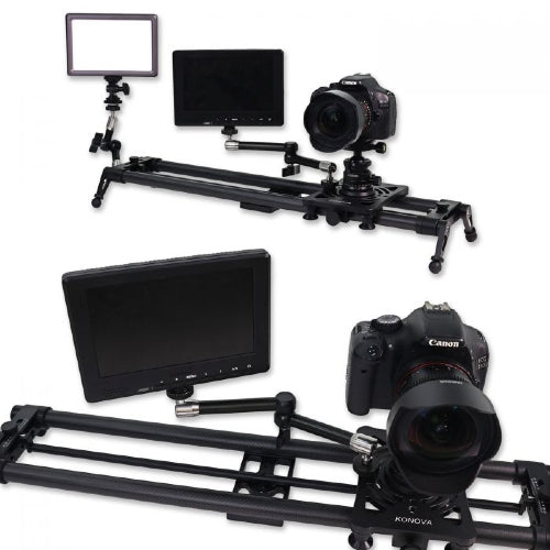 Konova P1 80cm Carbon Fibre Camera Slider (w/ KMS-S3)