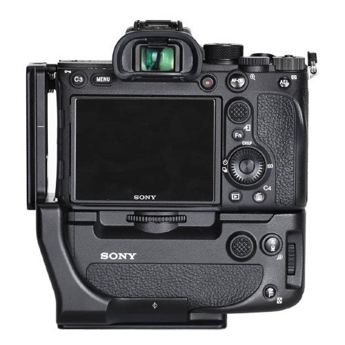 Sunwayfoto L-Piastra per Sony A7RIV inclusa impugnatura