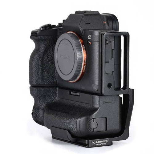 Sunwayfoto L-Piastra per Sony A7RIV inclusa impugnatura