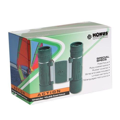 Konus Binoculars Action 10x25 Fix Focus