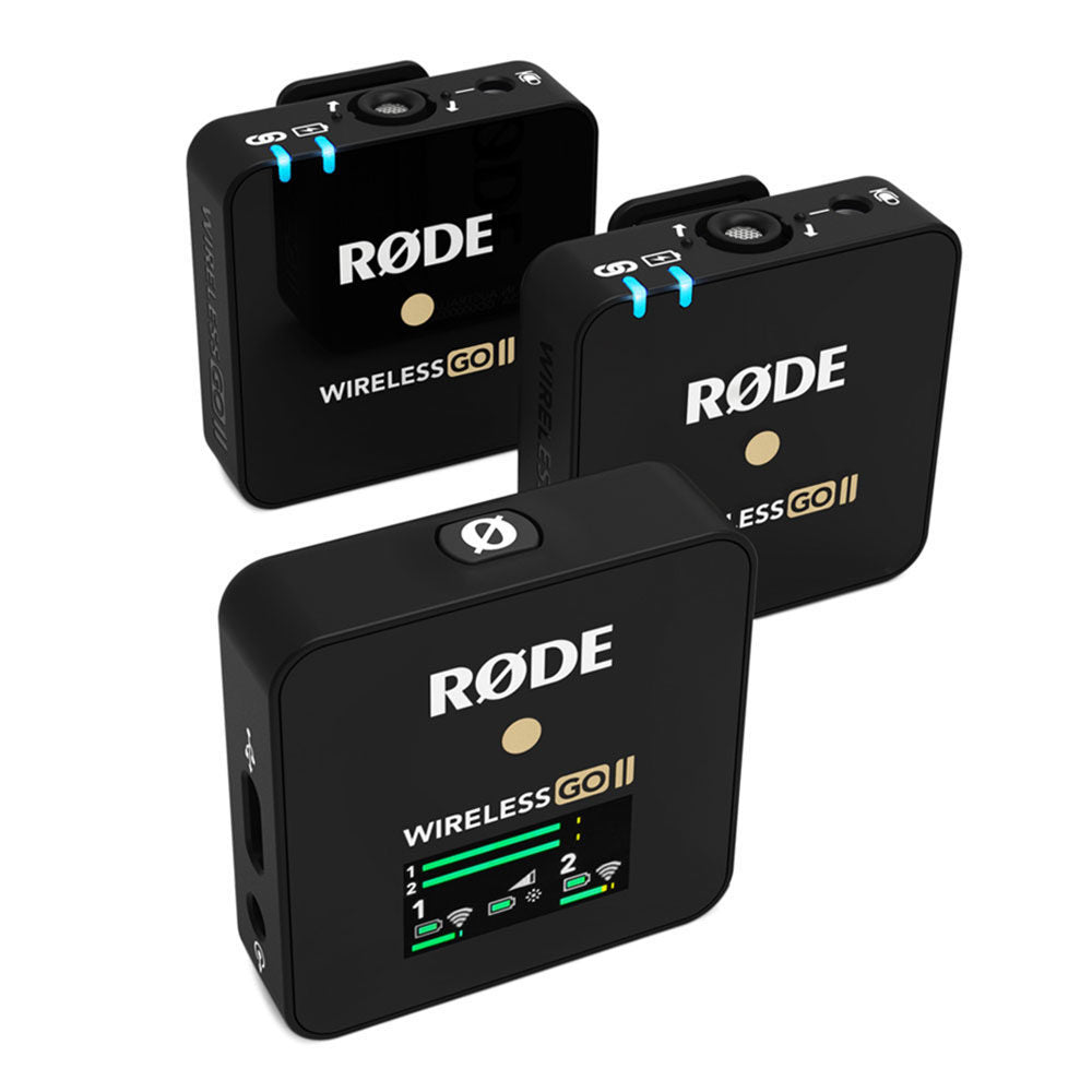 Rosso Wireless Go II + 2x Rosso Lavalier GO