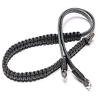 Cinturino Leica 18893 Paracord creato da COOPH nero/nero 100cm