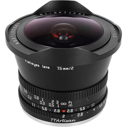 TTArtisan 7.5mm f/2 Sony E Black