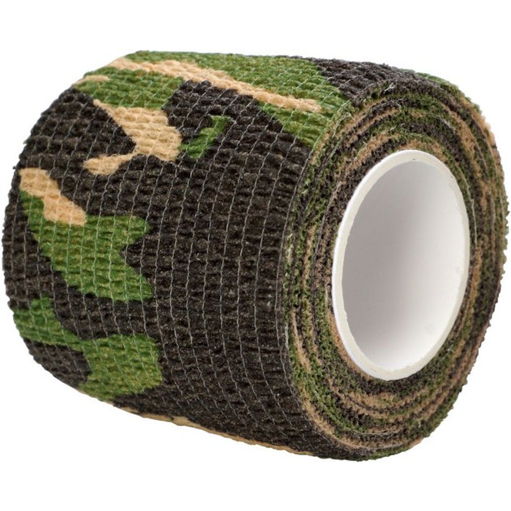BIG Nastro mimetico macchia camouflage verde 5 cm x 2,5 m