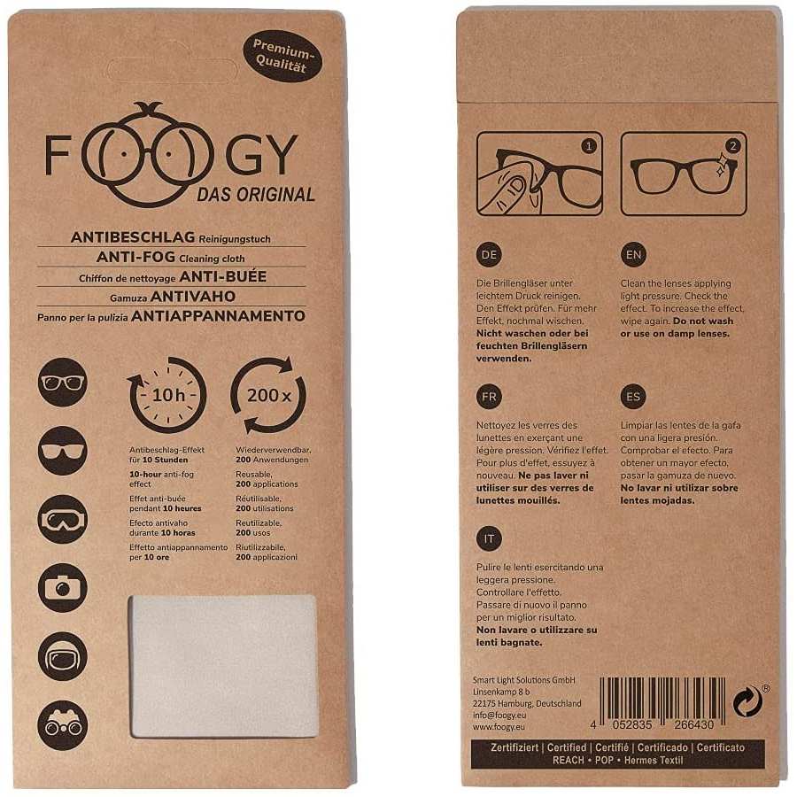Foogy Anti-fog cloth