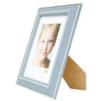Deknudt Photo frame blue with natural-colored accent 15x20 S221F6