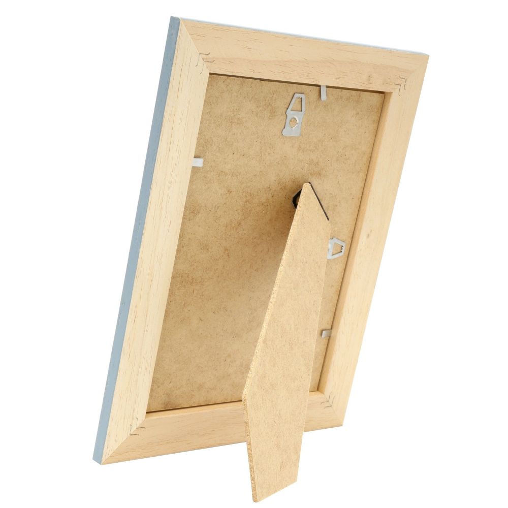 Deknudt Photo frame blue with natural-colored accent 15x20 S221F6