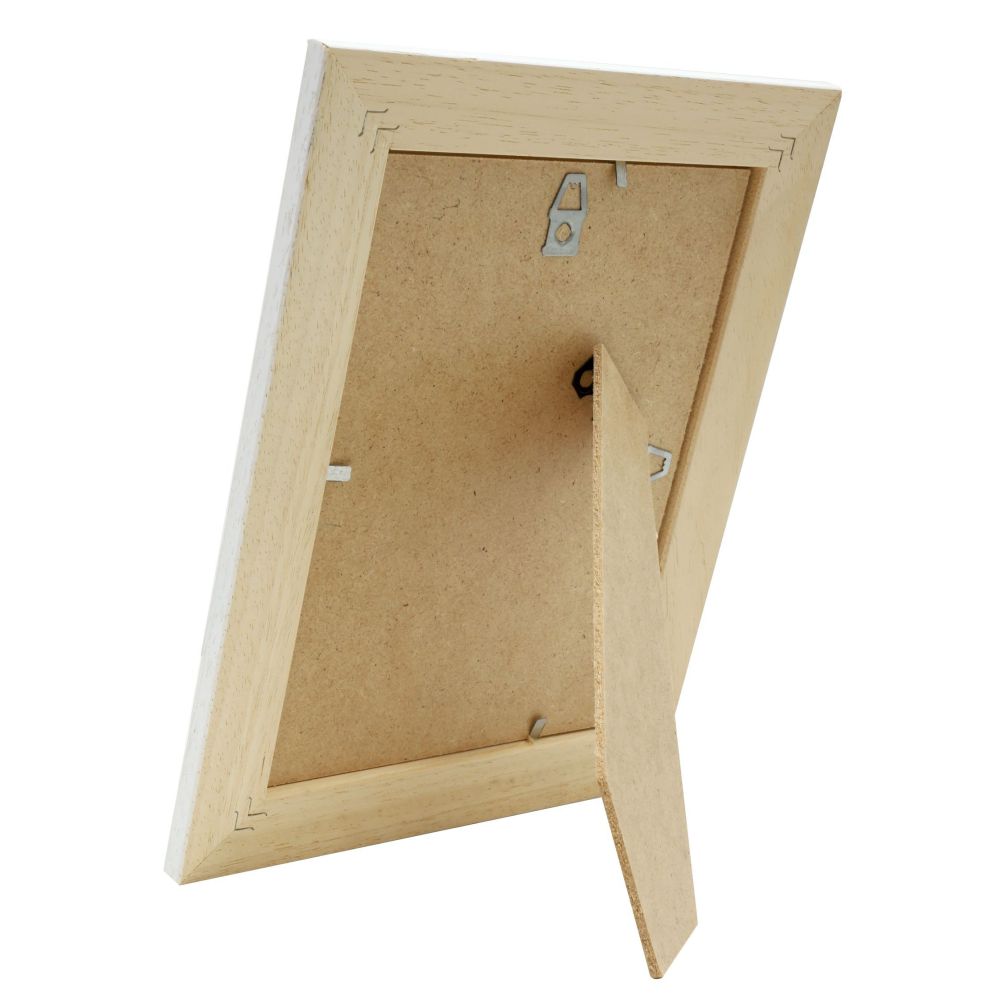 Deknudt Photo frame white with natural colour accent 13x18 S221H1