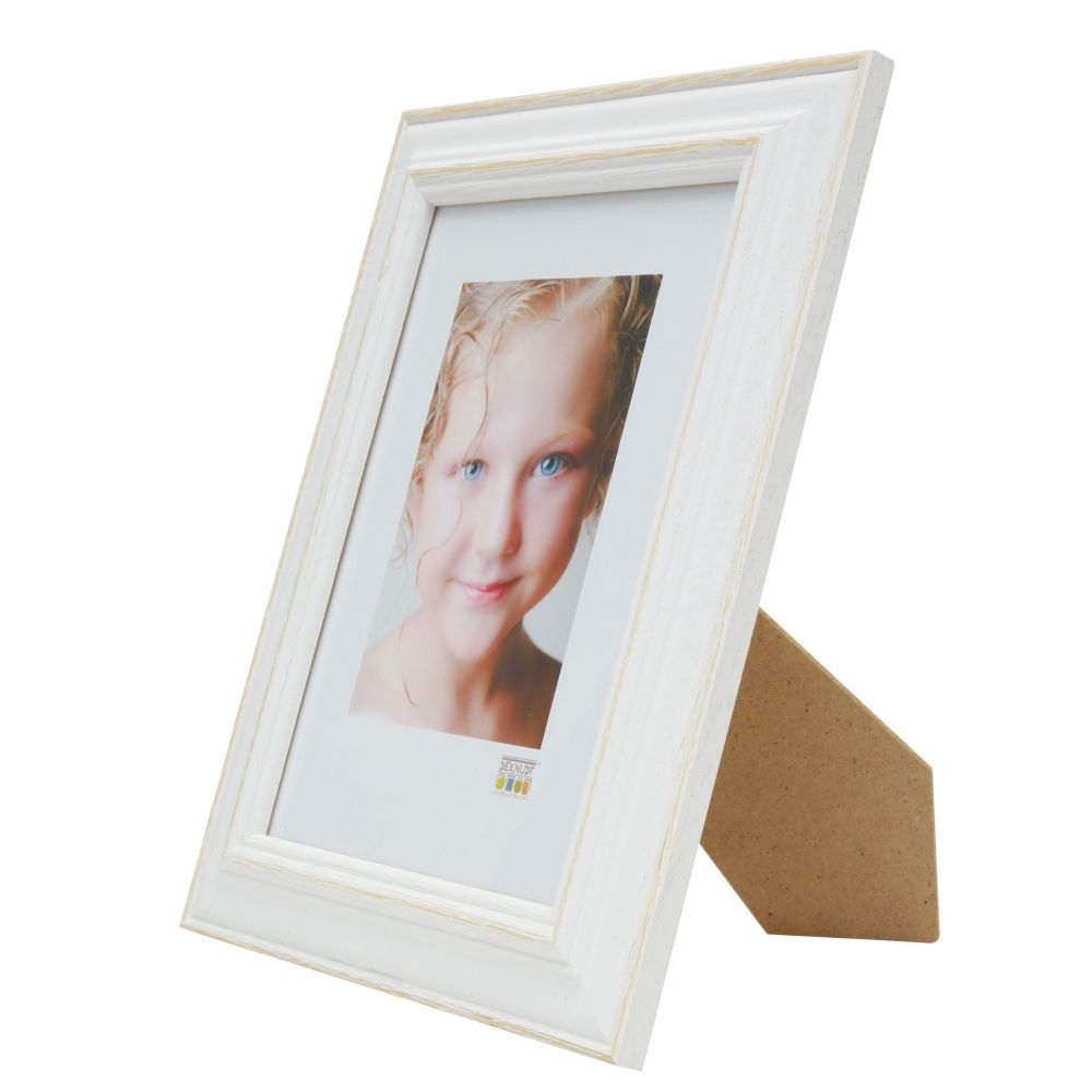 Deknudt Photo frame white with natural colour accent 18x24 S221H1