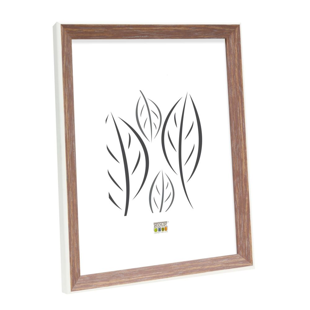 Deknudt Portafoto beige con bordo bianco 13x18 S46CH3