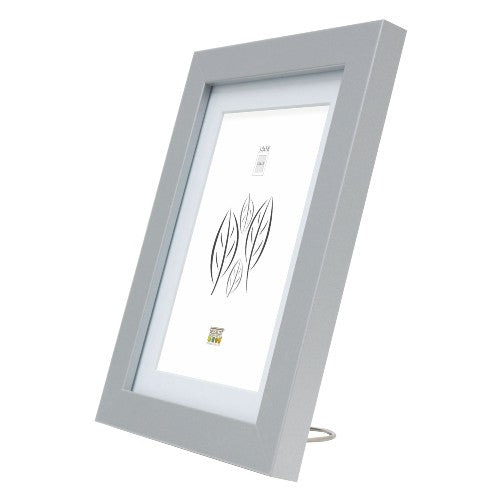 Deknudt Silver coloured Photo Frame with white Passe-board 20x25 S66KD1
