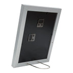 Deknudt Silver coloured Photo Frame with white Passe-board 20x25 S66KD1