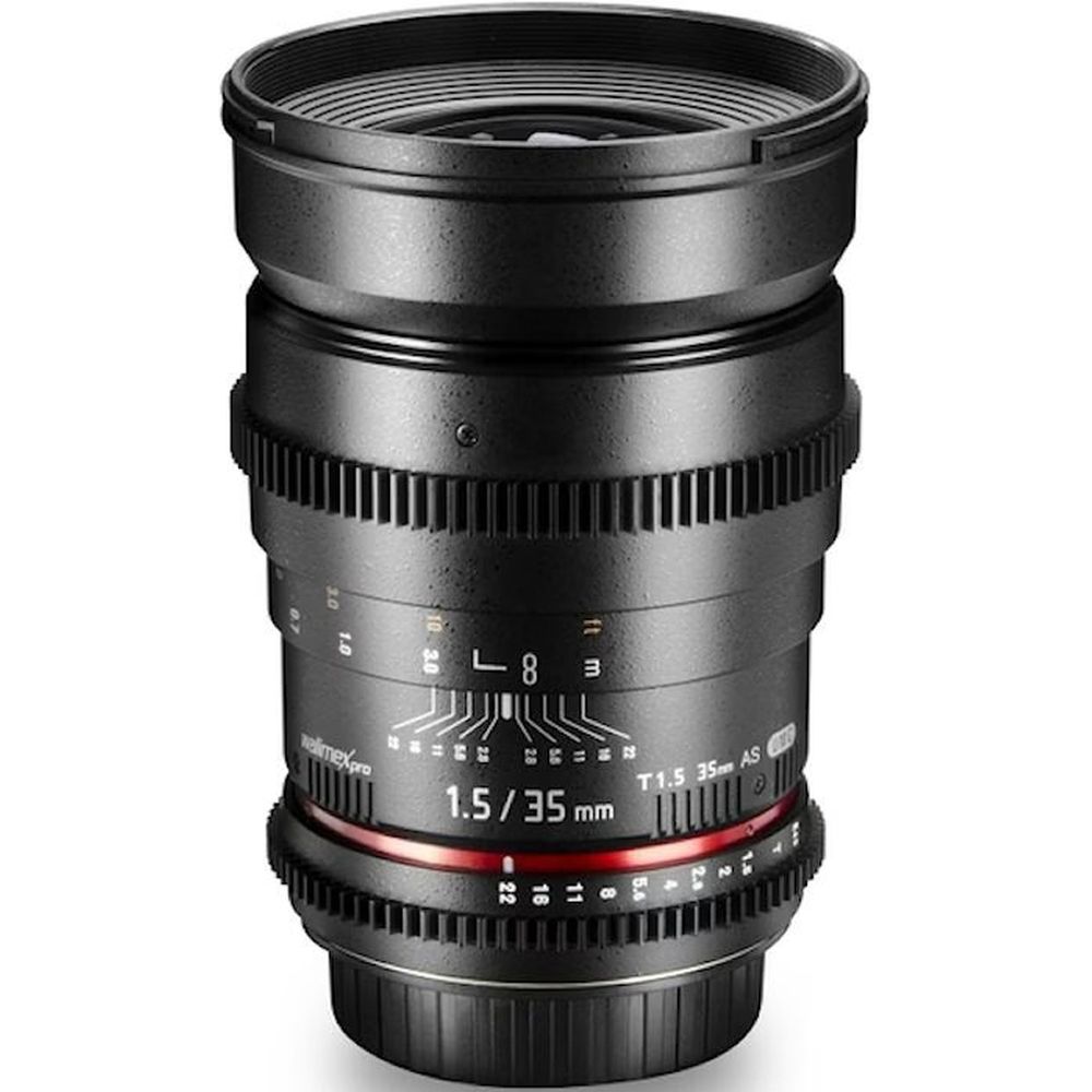 Walimex Pro 35mm f/1.5 VDSLR Sony attacco A
