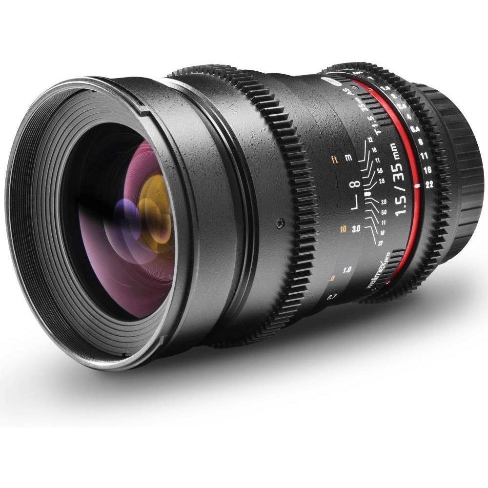 Walimex Pro 35mm f/1.5 VDSLR Sony attacco A