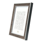 Deknudt Cornice per foto in legno color legno marrone scuro con finiture argento 20x30 S40JE3