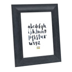 Deknudt Black photo frame with wood structure 15x20 S45MF2