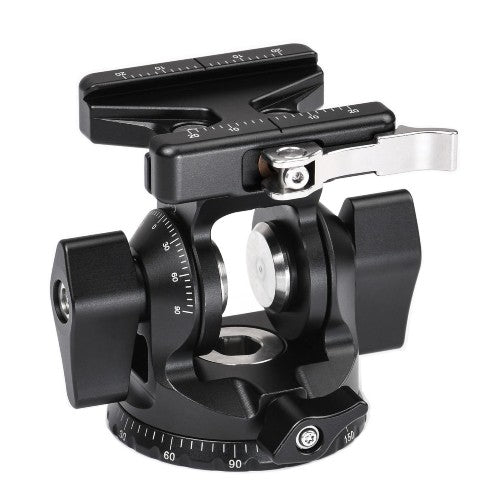 Sunwayfoto Testa a due vie con morsetto e piastra QR DT-03