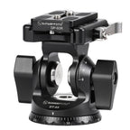 Sunwayfoto Testa a due vie con morsetto e piastra QR DT-03