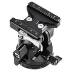 Sunwayfoto Testa a due vie con morsetto e piastra QR DT-03