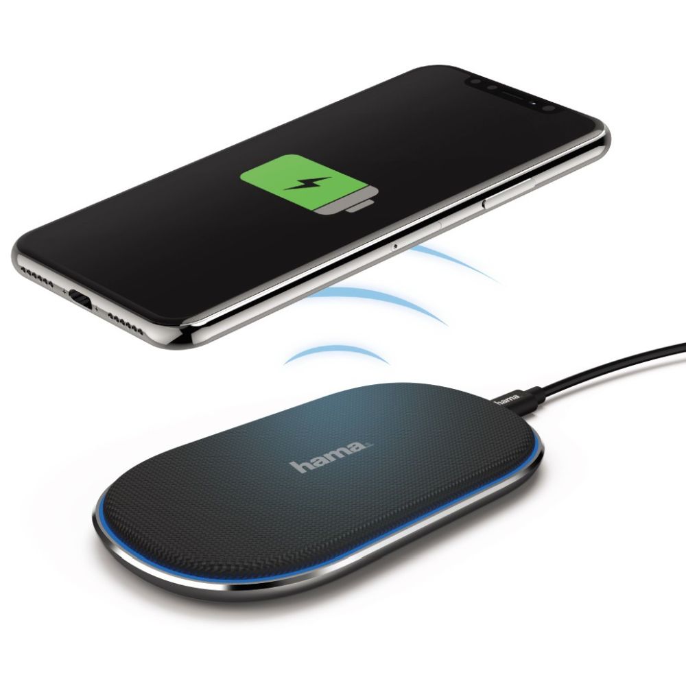 Caricabatterie wireless Hama FC-10 TESSUTO
