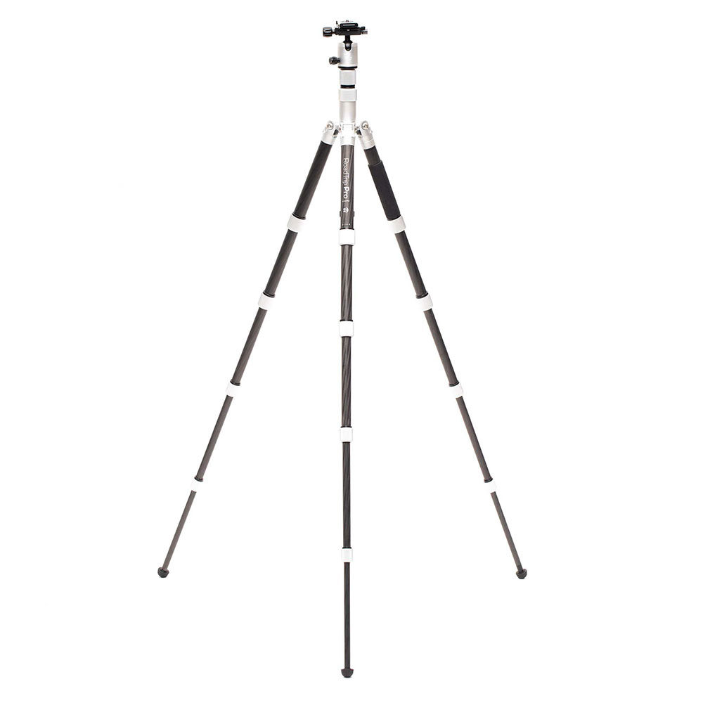 Treppiede in carbonio Benro Roadtrip Pro argento