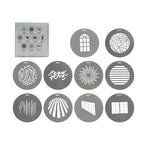 Attacco di proiezione Nanlite FM-attacco GOBO Set 1 (10pc)
