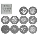 Attacco di proiezione Nanlite FM-attacco GOBO Set 2 (10pc)