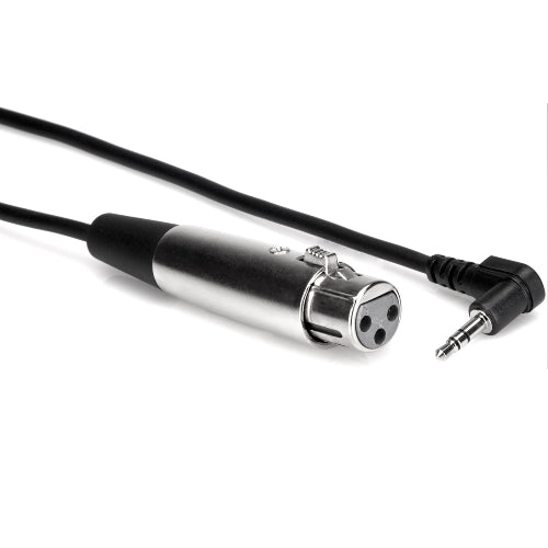 Hosa XVM-105F XLR3F to Right-angle 3.5mm TRS 1.5m