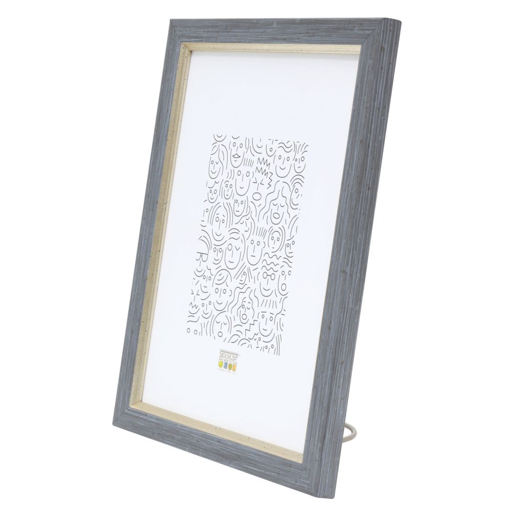 Deknudt Frame in grey painter's look with matching piping 10x15 S46AF7
