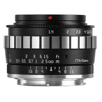 TTARTISAN 23MM f/1.4 ATTACCO FUJI X NERO/ARGENTO