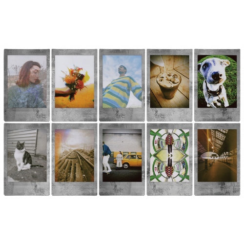Fujifilm Instax Mini Film Stone Grigio