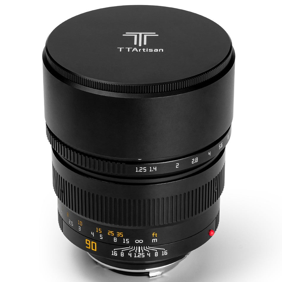 TTArtisan 90mm f/1.25 X1D Black
