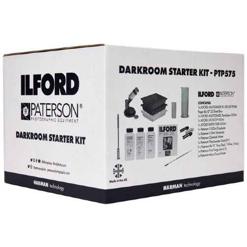 Starter Kit per fotocamera oscura Ilford & Paterson