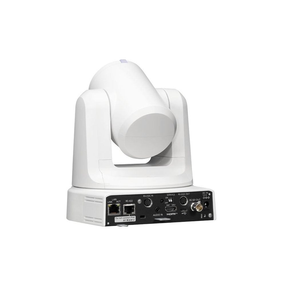 Telecamera PTZ 4K bianca Panasonic AW-UE20WE