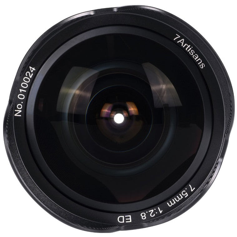 7artisans 7.5mm f/2.8 mark ii Nikon (attacco Z) Nero