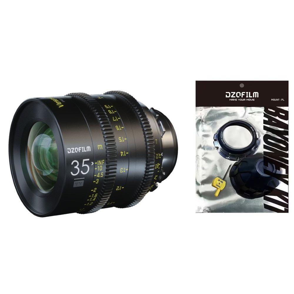 DZOFilm Vespid Prime FF 35mm T/2.1 PL mount + EF mount tool kit