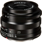 Voigtländer Nokton 1.2/23mm Attacco X, Nero