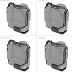 SmallRig 3594 Gabbia per Sony Alpha 7S III/Alpha 7 IV/Alpha 7R IV/Alpha 1 con impugnatura per batteria VG-C4EM