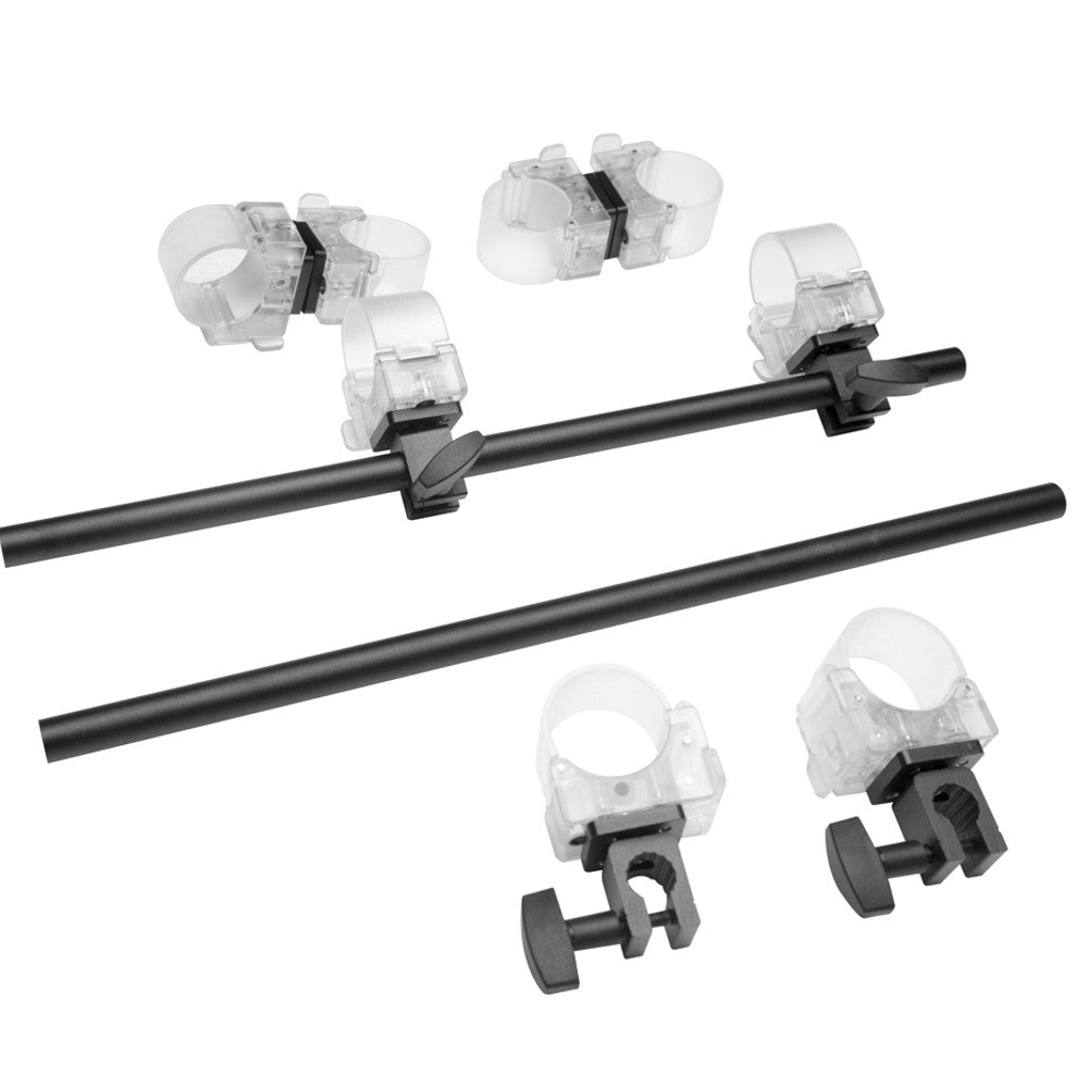 Nanlite Tube Holder (2 rods 4 clamps)