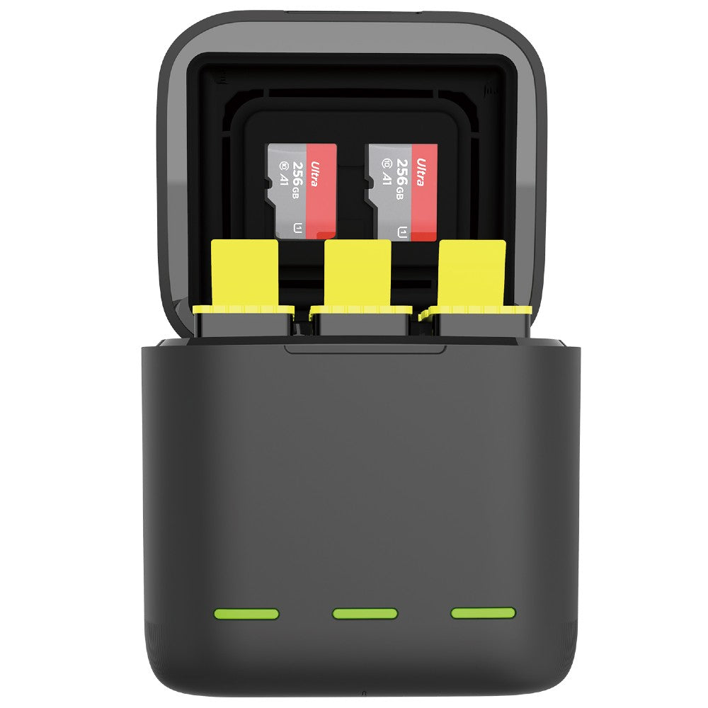 Telesin Triple Caricabatterie Box + 2x batteria - GoPro 9/10