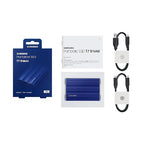 Samsung SSD portatile T7 Shield 1TB blu