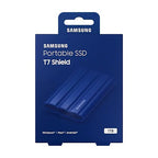 Samsung SSD portatile T7 Shield 1TB blu